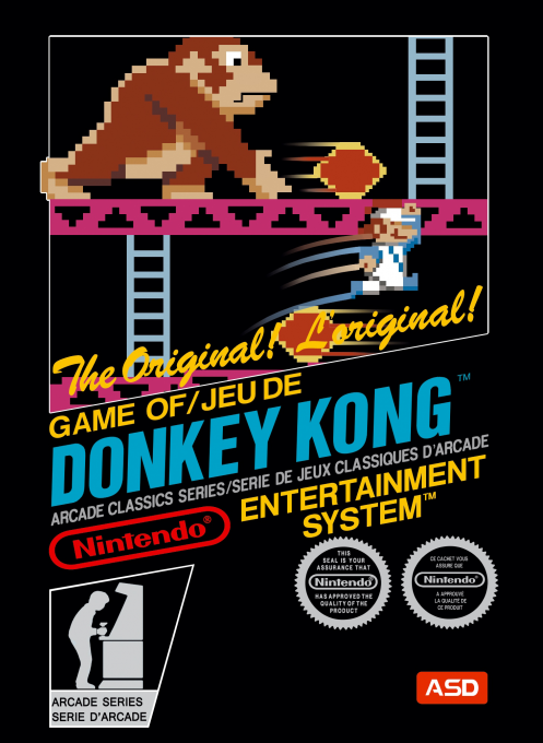 Donkey Kong (USA) (Rev 1) (e-Reader Edition) box art
